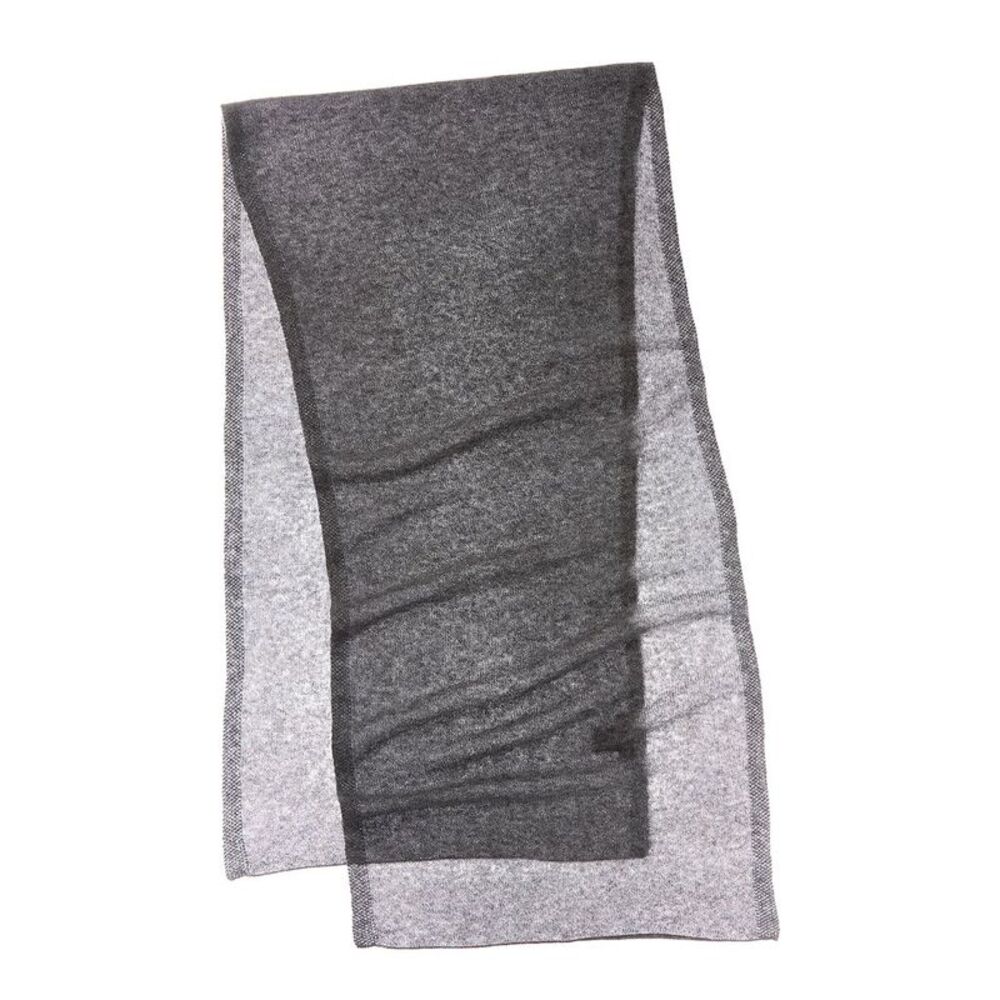 Forte Cashmere Oversized Cashmere Scarf, Grey